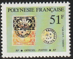 POLYNESIE -  Timbres Et Cachets Sur Timbres - Oficiales