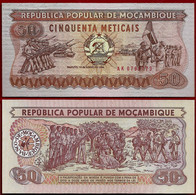 MOZAMBIQUE BANKNOTE - 50 METICAIS 1986 KM#129b UNC (NT#01) - Mozambique