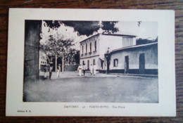 Dahomey - Carte Postale Ancienne - Porto-Novo - Une Place - Dahomey