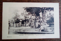 Dahomey - Carte Postale Ancienne - Porto-Novo - Dans La Ville Indigène - Dahomey