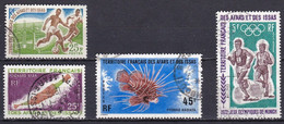 CF-AF-01 – FRENCH COLONIES – AFARS & ISSAS – 1967-76 - USED LOT - CV 9 € - Used Stamps