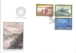 Norge Norway  2006 -Spitzbergen, Longyearbyen Mi  1578-1580, FDC - Cartas & Documentos