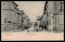 FRIBOURG - Rue De Romont. ( Nº 534) Carte Postale - Romont