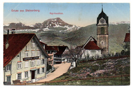 Gruss Aus STEINERBERG Gasthaus Löwen Gel. 1912 N. St. Gallen - Steinerberg