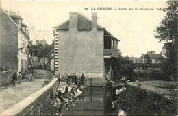 La Chatre * Lavoir Sur Les Bords De L'indre * Laveuses - La Chatre