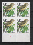 BELGIE * Buzin  PRE * Nr 838 P8  Plaatnummer 1 * Postfris Xx * DONKER GROENE GOM - Otros & Sin Clasificación