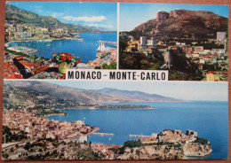 MONACO MONTE CARLO COTE D'AZUR POSTCARD PICTURE CARTOLINA PHOTO POST CARD CPM CPA PC STAMP - Fontvieille