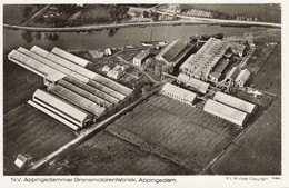 Appingedam Bronsmotorenfabriek KLM Luchtfoto 250 - Appingedam