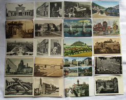 110093/ 100 Ansichtskarten Ortschaften Wildbad, Leuchtenburg, Kronach Usw. - 100 - 499 Postcards