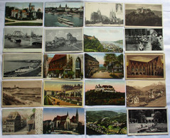 141844/ 100 Ansichtskarten Ortschaften Bad Sachsa, Pohorella, Andechs Usw. - 100 - 499 Postcards