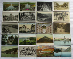 143887/ 100 Ansichtskarten Ortschaften Dubrovnik, Warburg, Baden-Baden Usw. - 100 - 499 Postcards