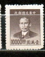 CHINE Sun Yat Sen 1946 N°731 - Neufs