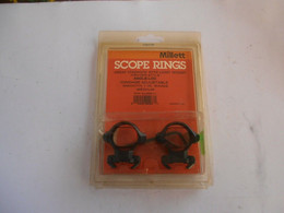 MILLET SCOPE RINGS SET 1"- ANGLE LOCK - Equipement