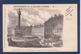 CPA La Commune De Paris Non Circulé Colonne Vendome Courbet - Eventi
