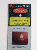 WASHINGTON D.C. N° 6 ( D1689 - Pub. By L. B. Prince C° Fairfax, Virginia ) Super 35's World Of Color Slides By Dexter ! - Diapositivas