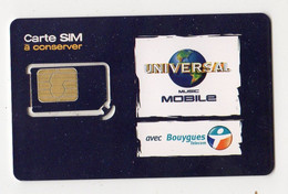 FRANCE GSM BOUYGUES TELECOM UNIVERSAL - Zonder Classificatie