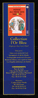 TINTIN : Marque-page Tintin De La Collection L'Or Bleu. - Matériel Et Accessoires