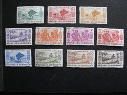 Nouvelles-Hébrides: TB Série N° 144 Au N° 154, Neufs XX. - Unused Stamps