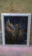 Peinture Aux Edelweiss - Olii