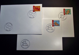 Belgie - Belgique - 2005 - OPB 3401/05 - Gelegenheidszegels -  5 Enveloppes Afgestempeld   07.05.2005 Lier - Usados