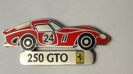 L365 Pin's Ferrari Officiel 250 GTO SUPERBE Qualité Egf Signé Bolaffi 40 Mm X 18 Mm RARE Achat Immédiat - Ferrari