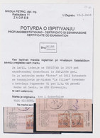 HUNGARY ROMANIA  SERBIA TEMESVAR Locals Nice Pair Used On Piece ,Pancevo Certificat Petric - Oblitérés