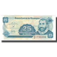 Billet, Nicaragua, 25 Centavos, KM:170s, NEUF - Nicaragua