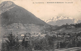 Menthon Saint Bernard             74          Vue Générale       N° 21         (voir Scan) - Otros & Sin Clasificación