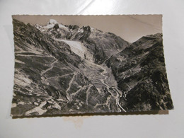 Gletsch, Grimsel Und Furkastrasse - Galenstock Und Rhonegletscher (carte Abimée) - Lens