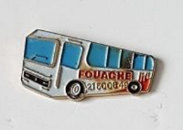 Pin's  Bus, Transport  FOUACHE - Transport