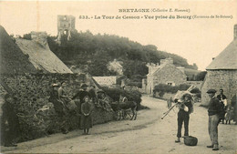 St Brieuc * La Tour De Cesson * Vue Prise Du Bourg * Villageois - Saint-Brieuc