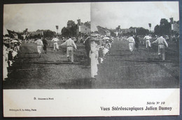 CPA COURSES à Pied, En Sac, Des Valises - LOT 3 Cartes - Carte Stereo Le Deley  - Ref. A 86 - Atletiek