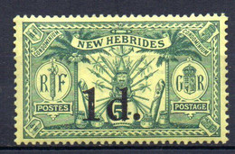 ColTGC Nouvelles Hébrides N° 67  Neuf XX MNH  Cote 17,60 € - Ongebruikt