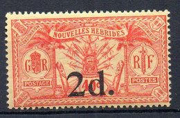 ColTGC Nouvelles Hébrides N° 69 Luxe Signé Calves Neuf XX MNH  Cote 752,00 € - Unused Stamps