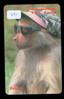 Télécarte PUCE  THAILAND *  AAP  (851) MONKEY * SINGE * AFFE * SCIMMIA * PHONECARD * TELEFONKARTE - Jungle