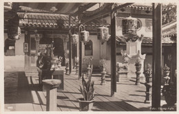 Malaysia Straits Settlement, Ayer Itan Temple In Penang, C1920s/30s Vintage Real Photo Postcard - Malaysia