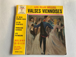 ROLLAND DIDIER - Les Plus Belles VALSES VIENNOISES - 45t - 1962 - Classica