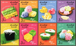 Thailand - 2020 - Happy New Year 2020 - Traditional Sweets - Mint Stamp Set - Thailand