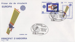 Enveloppe  FDC  1er  Jour   ANDORRE  ANDORRA   Paire  EUROPA    1991 - Autres & Non Classés