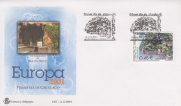 Enveloppe  FDC  1er  Jour   ANDORRA   ANDORRE     EUROPA    2001 - Otros & Sin Clasificación