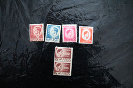 Romania King Michael Six Stamps MNH 1945-1947 A04s - Nuovi