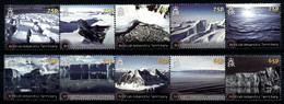 (122) BAT / Brit. Antarctics  Antarctic  Glaciers / Mountains / Landscapes / Paysages ** / Mnh  Michel 604-613 - Sonstige & Ohne Zuordnung