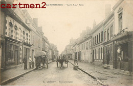 LONGNY RUE PRINCIPALE ATTELAGE 61 ORNE - Longny Au Perche