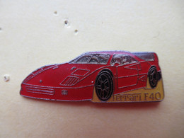 1 PIN'S FERRARI  F40 - Ferrari