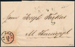 1856 3kr MP III Távolsági Levélen Teljes Tartalommal "SZEGEDIN" - M.Theresiopel - Other & Unclassified