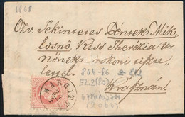 1868 Levél 5kr Bérmentesítéssel, "MARGITTA - KRASZNA" - Other & Unclassified