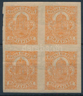 ** 1904 Hírlapbélyeg Négyestömb - Other & Unclassified