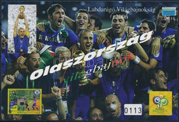 ** 2006 Olaszország A Labdarúgó VB Győztese Emlékív - Other & Unclassified