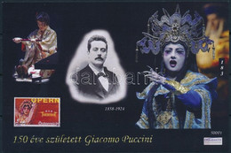 ** 2008 150 éve Született Giacomo Puccini Emlékív - Other & Unclassified