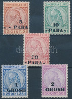 ** 1914 Forgalmi Sor Záróérték Nélkül Mi 41-45 - Altri & Non Classificati